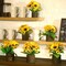 6 Pcs Artificial Sunflower Summer Decor Sunflower Flower in Planters